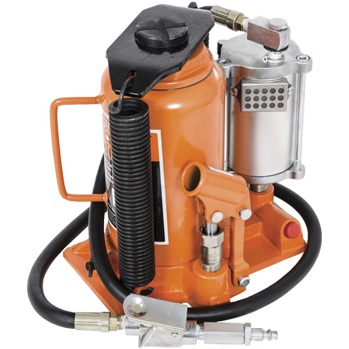 Super Heavy-Duty Bottle Jack, 20 Ton(s), Air Hydraulic, 20" Raised Height Air Extreme Inc.