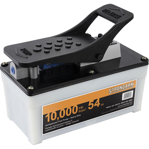 402A Pompe pneumatique/hydraulique &agrave; pied pour usage intensif Air Extreme Inc.