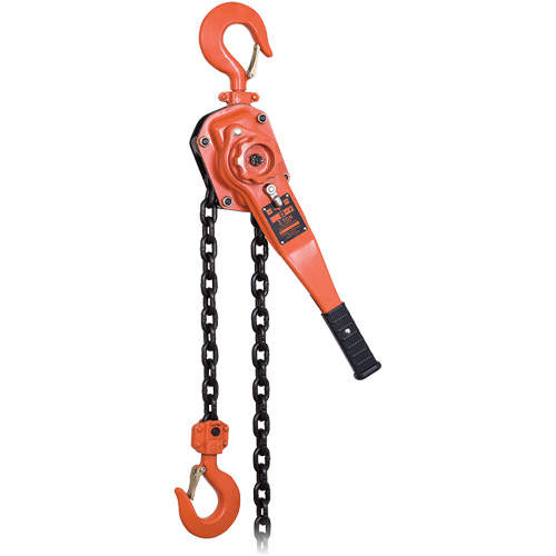 KLP Series Heavy-Duty Lever Chain Hoist, 5' Lift, 6000 lbs. (3 tons) Capacity Air Extreme Inc.