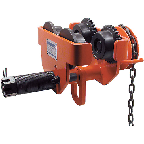 SGT Series Heavy-Duty Geared Trolley, 10000 lbs. (5 tons) Capacity, 4-1/2" - 8-1/32" Air Extreme Inc.