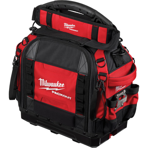 PackOut 15" Structured Tool Bag, Ballistic Polyester, 65 Pockets, Red Air Extreme Inc.