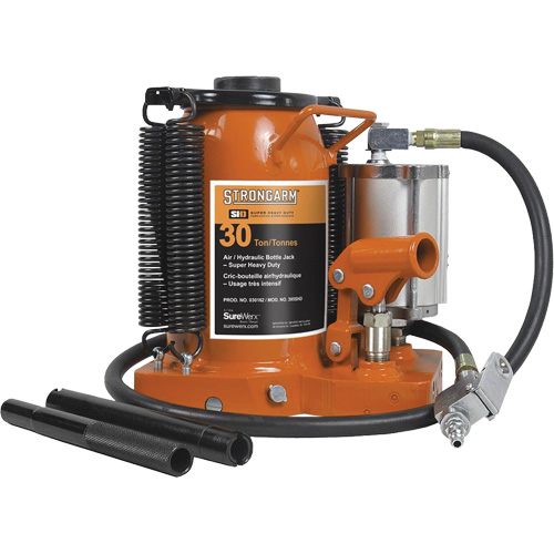 Air Assist Bottle Jacks, 30 Ton(s), Air Hydraulic Air Extreme Inc.