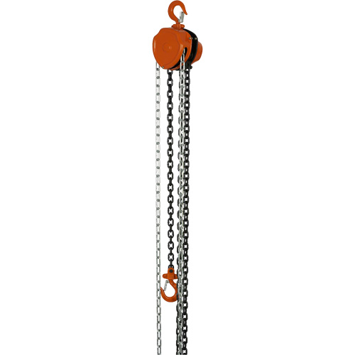 VHC Series Chain Hoists, 10' Lift, 1100 lbs. (0.5 tons) Capacity, Alloy Steel Chain Air Extreme Inc.