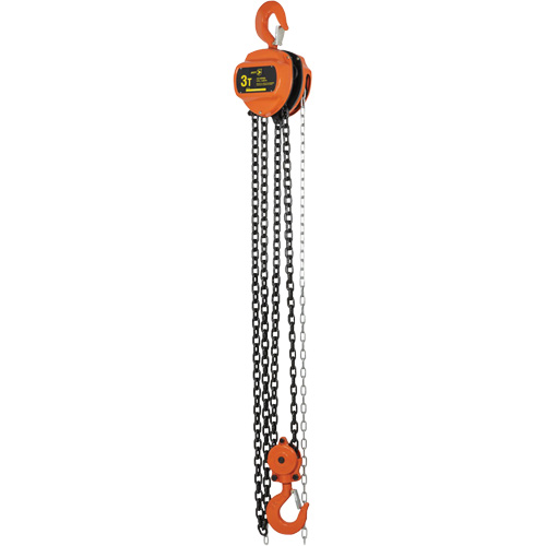VHC Series Chain Hoists, 10' Lift, 6600 lbs. (3 tons) Capacity, Alloy Steel Chain Air Extreme Inc.