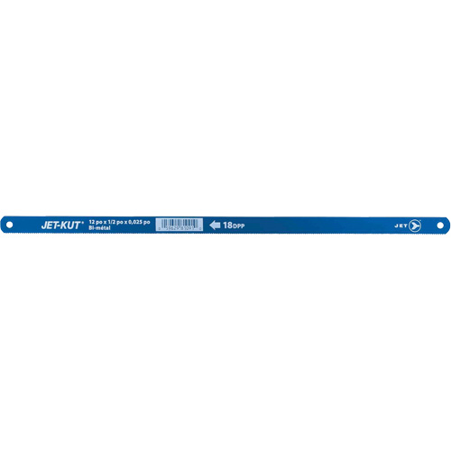 Hacksaws Replacement Blades, Bi-Metal/High Speed Steel, 12" L, 18 TPI Air Extreme Inc.
