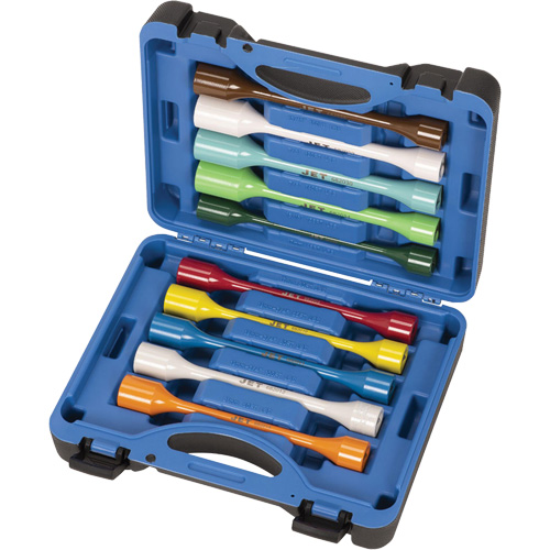 JTLS-1210S Jeux de douilles limiteurs de couple, Prise 1/2", Couple de 65 lb-pi/80 lb-pi/100 lb-pi/120 lb-pi/140 lb-pi/45 lb-pi/135 lb-pi, Multiple Air Extreme Inc.