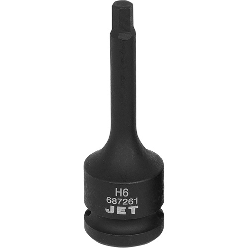 Impact Socket Bits, Hex, 6 mm x 1/2" Drive Air Extreme Inc.