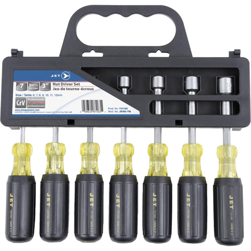 JKND-7M Nut Driver Set, 7, Non Magnetic, Metric Air Extreme Inc.