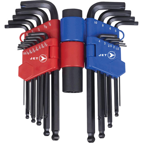 JHHK-22 Hextractor Hex Key Wrench Sets, 22 Pcs., Metric & Imperial Air Extreme Inc.