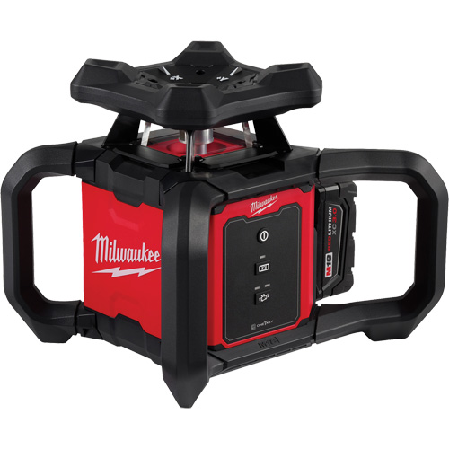 M18 Red Exterior Rotary Laser Level Kit with Receiver, 2000' (609.6 m) Air Extreme Inc.
