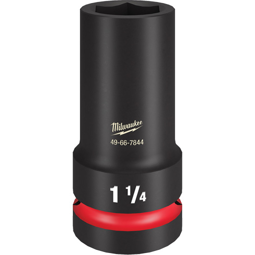 Douille &agrave; paroi extra mince Shockwave Impact Duty, Chocs, 1-1/4", Prise 1", 6 pans, Profond Air Extreme Inc.