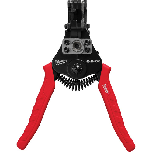 Outil automatique &agrave; d&eacute;nuder et couper les fils, 10 - 22/8 - 20 AWG Air Extreme Inc.