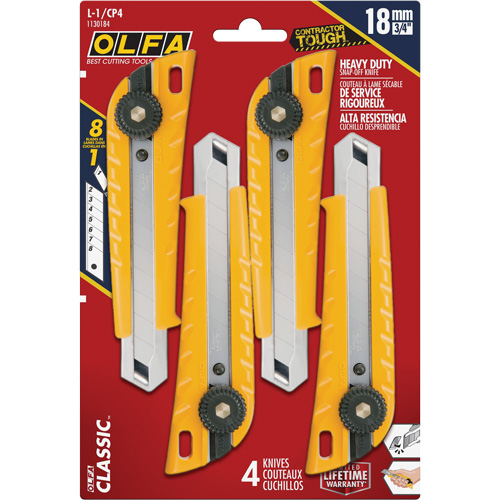 MXP-L Ratchet Knife with Die-Cast  Handle, 18 mm Air Extreme Inc.