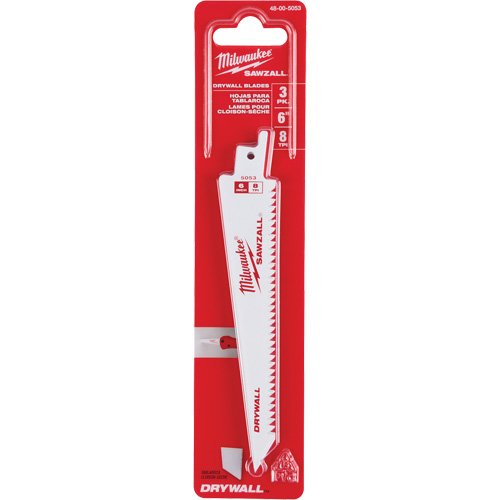 Lames Sawzall 8 TPI pour cloison s&egrave;che Air Extreme Inc.