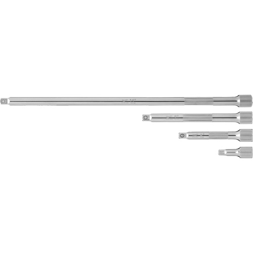 Jeu de rallonges prise, Prise de 1/4", Fini Chrome, 4 Mcx Air Extreme Inc.