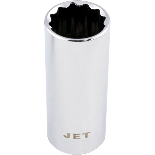 Douille chrom&eacute;e, 10 mm, Prise 1/4", 12 pans, Profond Air Extreme Inc.