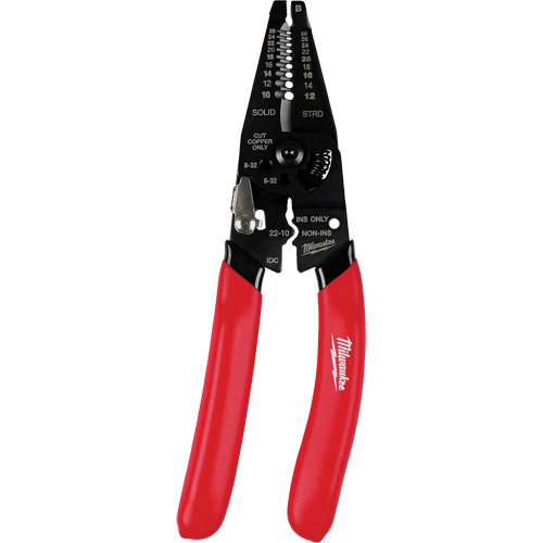 Multi-Purpose Dipped Grip Wire Stripper & Cutter with Reinforced Head Air Extreme Inc.