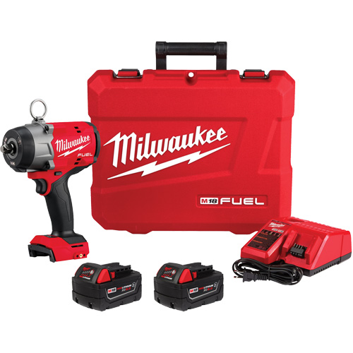 Cl&eacute; &agrave; choc &agrave; couple &eacute;lev&eacute; M18 Fuel avec ensemble de cheville d'arr&ecirc;t, 18 V, Mandrin 1/2" Air Extreme Inc.