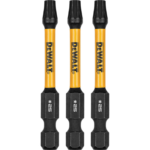 Forets pour tournevis &agrave; chocs FLEXTORQ 3 mcx, Torx, T-25, Prise 1/4" Air Extreme Inc.