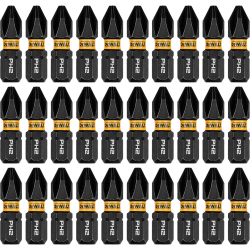Jeu de forets &agrave; chocs FLEXTORQ 30 mcx, Phillips, #2, Prise 1/4" Air Extreme Inc.