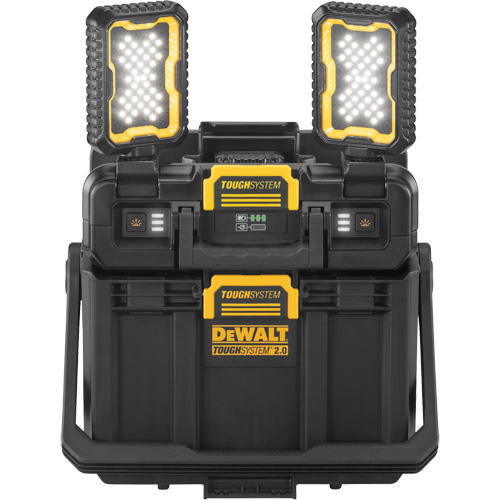 Baladeuse ajustable ToughSystem 2.0 avec rangement, 16" x 11" x 14", Noir/Jaune Air Extreme Inc.