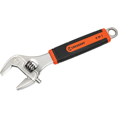 Adjustable Wrench, 8" L, 2-1/5"/31 mm Max Width, Chrome/Polished Air Extreme Inc.