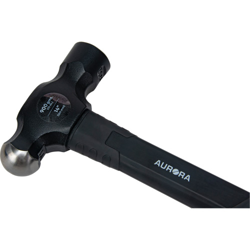 Marteau &agrave; panne ronde, Poids de la t&ecirc;te 32 oz, Face Ordinaire, Prise Fibre de verre Air Extreme Inc.