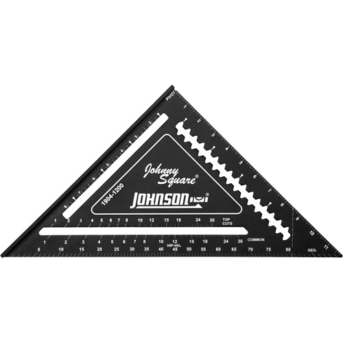 &eacute;querre de charpente 12" Johnny Square Professional Easy-Read Air Extreme Inc.