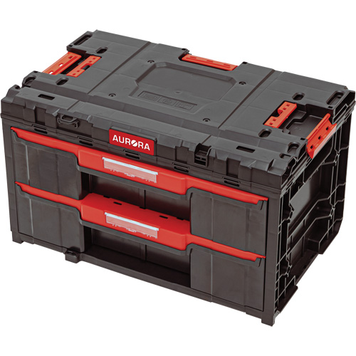 Arx&reg; 2-Drawer Toolbox, 23-1/10" x 15" x 13-2/5", Black Air Extreme Inc.