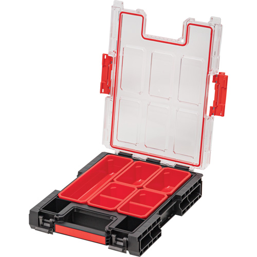 Arx Medium Organizer with Bins, 10-3/10" x 14-3/10" x 3", Black Air Extreme Inc.