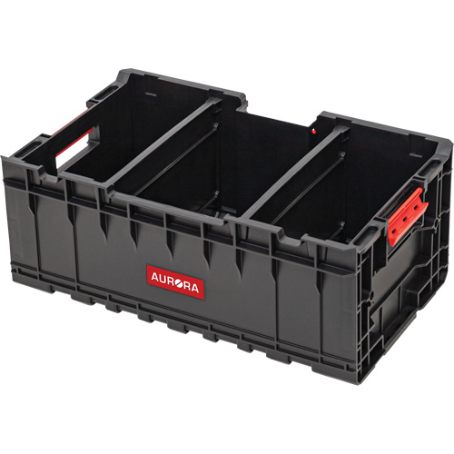 Arx Tool Crate with Dividers, 22-7/10" x 14-1/10" x 9-3/10", Black Air Extreme Inc.
