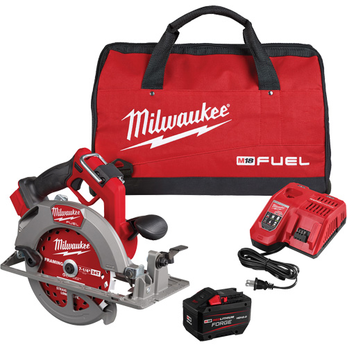Ensemble de scie circulaire Fuel, 7-1/4", 18 V Air Extreme Inc.