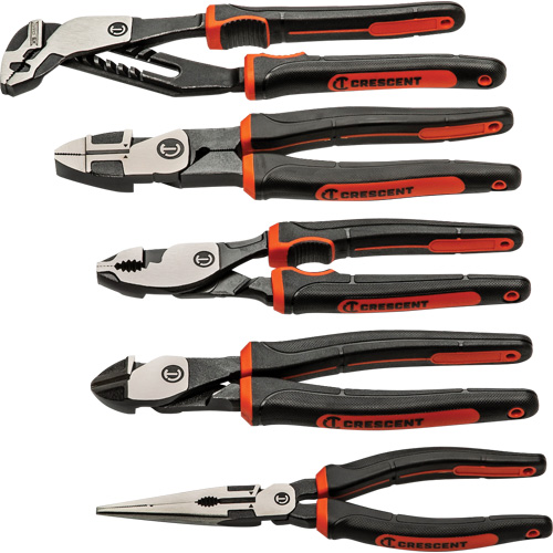 Z2 Mixed Dual Material Plier Set, 5 Pieces Air Extreme Inc.