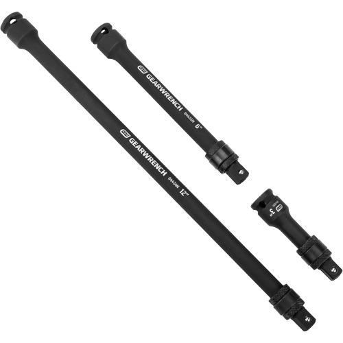 3-Piece Impact Locking Extension Set, 3/8" Drive, Manganese Phosphate Finish, 3 Pcs Air Extreme Inc.