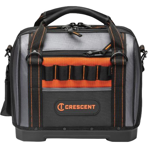 Sac ouvert de 14" pour outils d'ouvrier, Polyester, 32 pochettes, Noir/Gris Air Extreme Inc.