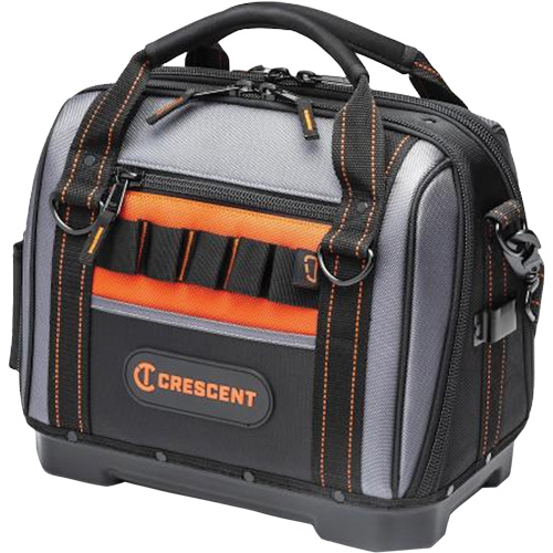 Sac ouvert de 14" pour outils d'ouvrier, Polyester, 32 pochettes, Noir/Gris Air Extreme Inc.