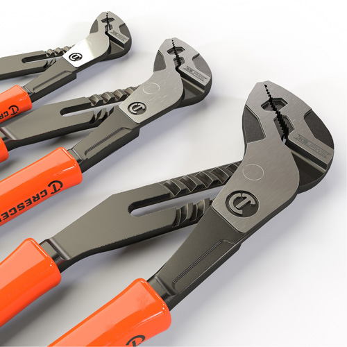 Z2 K9 Straight Jaw Dipped Handle Tongue & Groove Plier Set, 3 Pieces Air Extreme Inc.