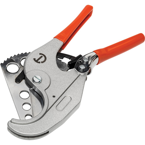 Ratcheting PVC Pipe Cutter with Dipped Grips, 1/4"- 2-3/8" Capacity Air Extreme Inc.