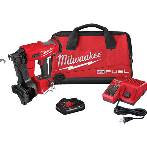 M18 FUEL Coil Roofing Nailer Kit, 18 V, Lithium-Ion Air Extreme Inc.