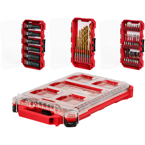 Ensemble de perceuse &agrave; chocs, tournevis Shockwave & attache Packout Air Extreme Inc.