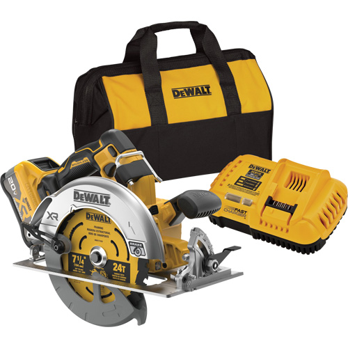 Trousse de scie circulaire sans balai sans fil MAX* XR avec XR POWERPACK, 7-1/4", 20 V Air Extreme Inc.