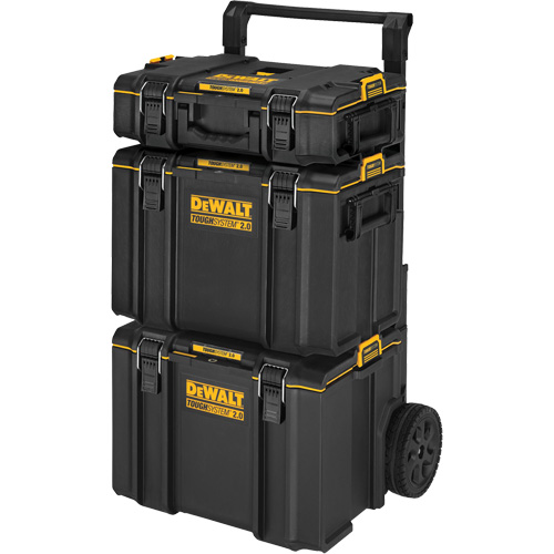 TOUGHSYSTEM&reg; 2.0 Rolling Tower, 24" x 20-2/5" x 34-1/2", Black/Yellow Air Extreme Inc.