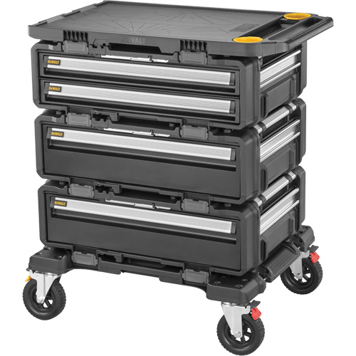 Poste de travail modulaire 5-en-1 TOUGHSYSTEM 2.0 DXL, 34" x 25-4/5" x 39", Noir/Jaune Air Extreme Inc.