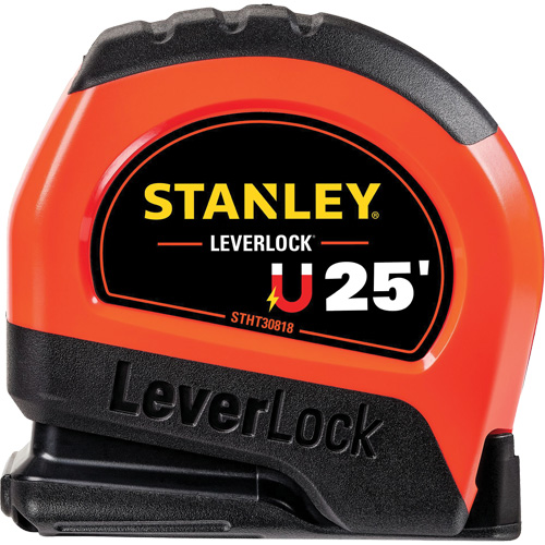 High-Visibility Magnetic LEVERLOCK&reg; Tape Measure, 25', Imperial Graduations Air Extreme Inc.