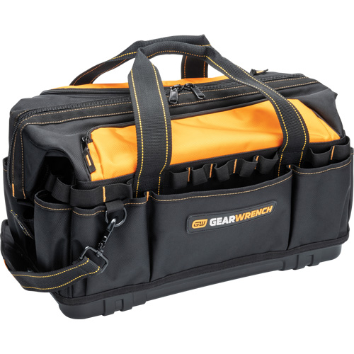 Sac &agrave; outils de 20" pour les professionnels, Nylon, 33 pochettes, Noir/Orange Air Extreme Inc.