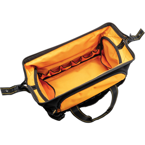 Sac &agrave; outils de 20" pour les professionnels, Nylon, 33 pochettes, Noir/Orange Air Extreme Inc.