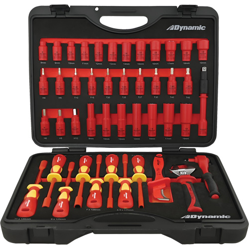 Jeu d'outils et douilles isol&eacute;s, 44 M Air Extreme Inc.