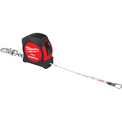 Pipe Diameter Tape Measure, 6.5', 1/100th Inch Graduations Air Extreme Inc.