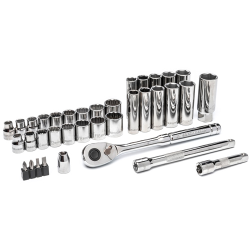 3/8” Drive 72-Tooth, 12-Point Drive Mechanics Tool Set Air Extreme Inc.