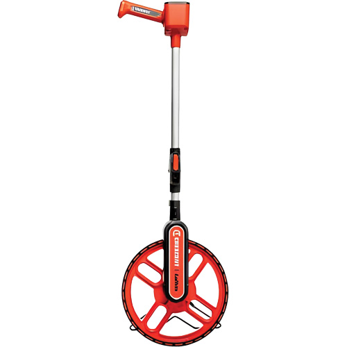 Roue d'arpentage, 12"/30 cm, Gamme de 9999', Pouces/pieds Air Extreme Inc.